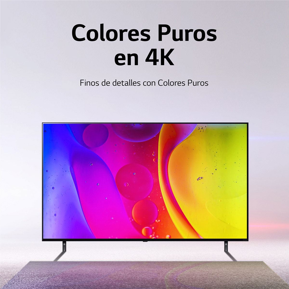 Pantalla LG NanoCell TV 75 Pulgadas 4K SMART TV con ThinQ AI 75NANO80SQA