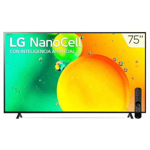 Pantalla LG NanoCell TV 75 Pulgadas 4K SMART TV con ThinQ AI