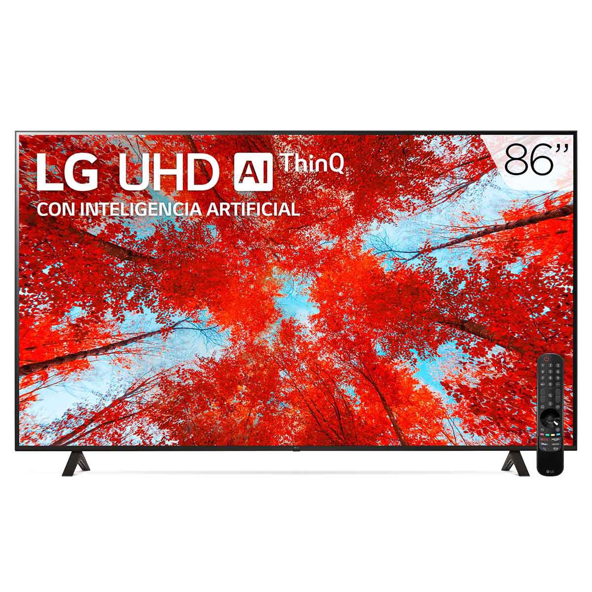 Pantalla LG UHD TV AI ThinQ 86 Pulgadas 4K SMART TV