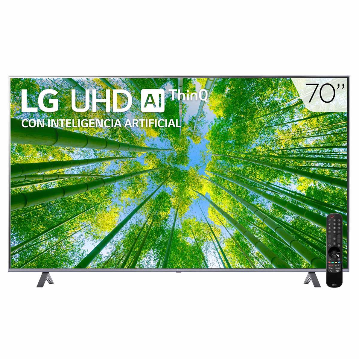 Pantalla  LG UHD TV AI ThinQ 70 Pulgadas 4K SMART TV
