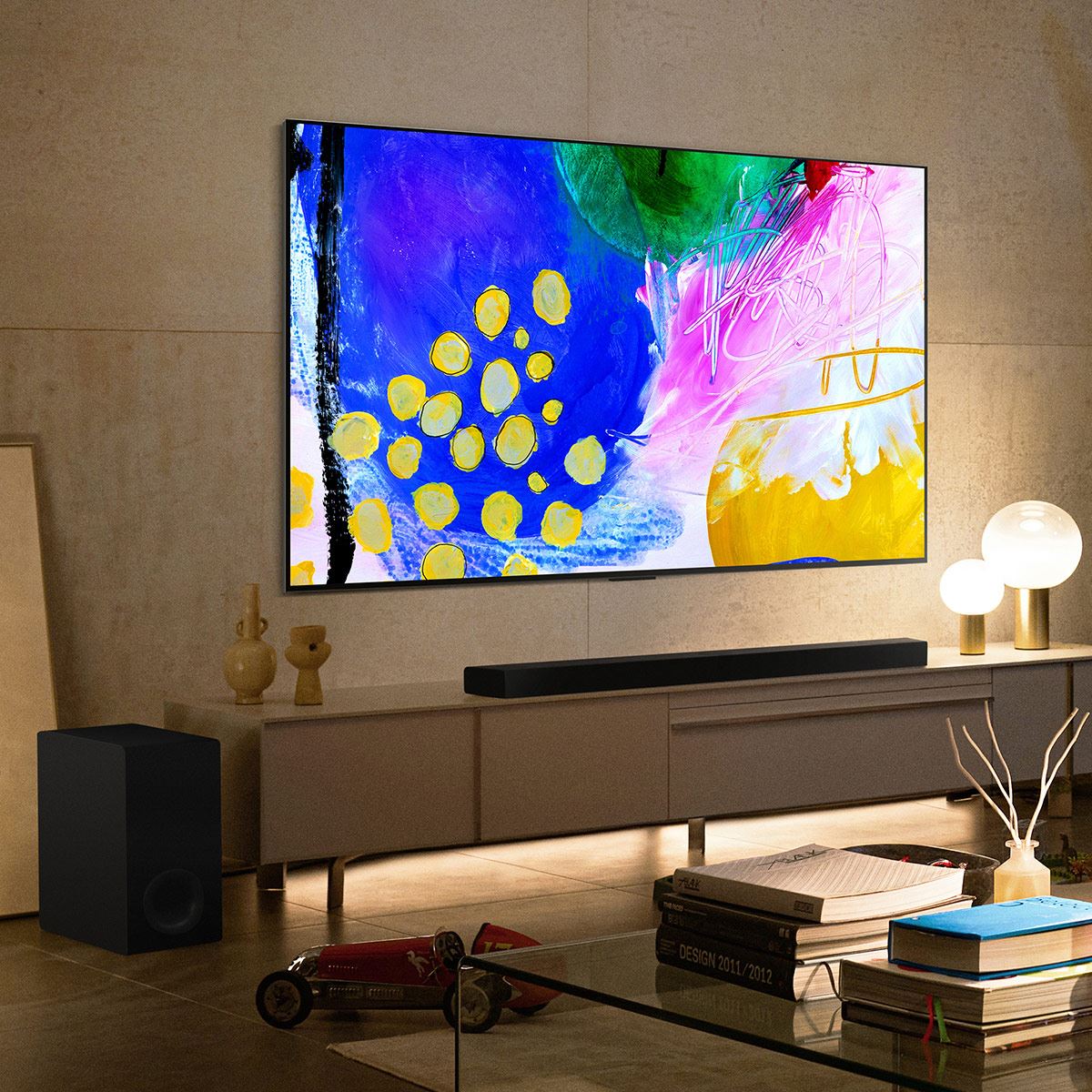 Pantalla LG OLED TV Evo Gallery Edition  77 Pulgadas 4K SMART TV