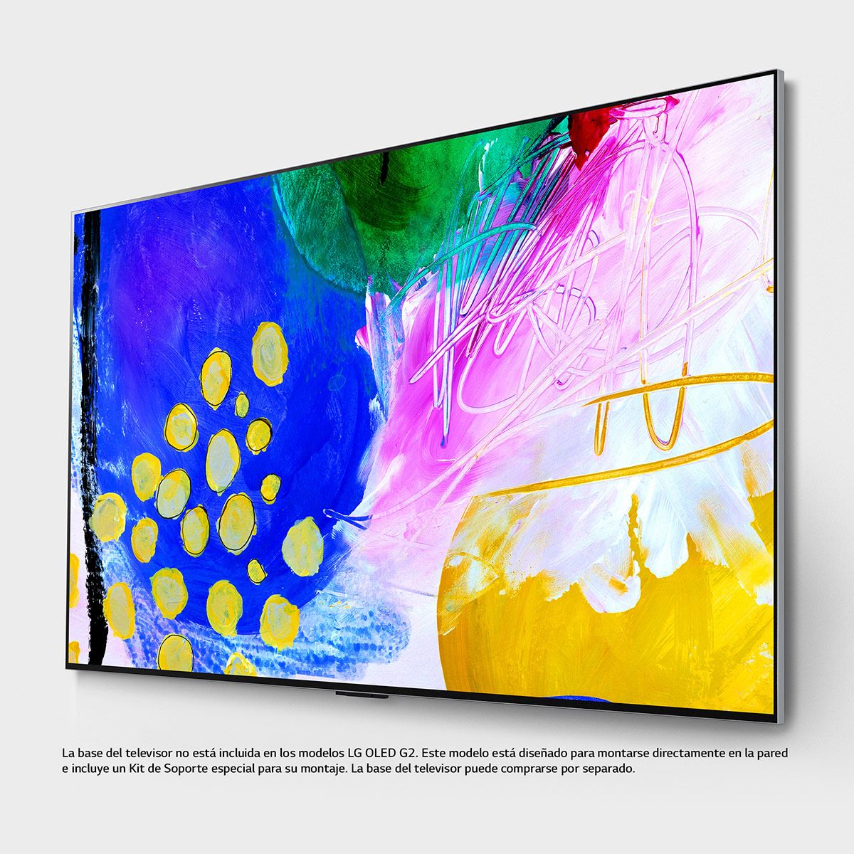 Pantalla LG OLED TV Evo Gallery Edition  65 Pulgadas 4K SMART TV con ThinQ AI