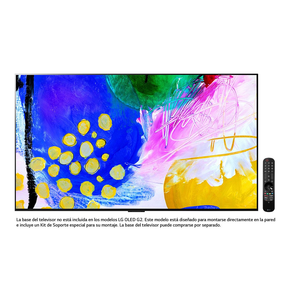 Pantalla LG OLED TV Evo Gallery Edition  65 Pulgadas 4K SMART TV con ThinQ AI