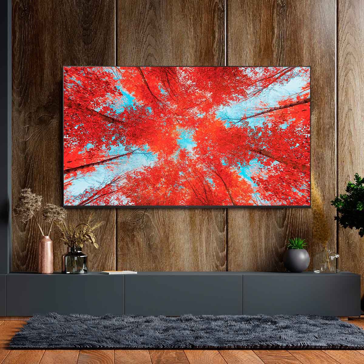 Pantalla LG UHD TV AI ThinQ 55 Pulgadas 4K SMART TV