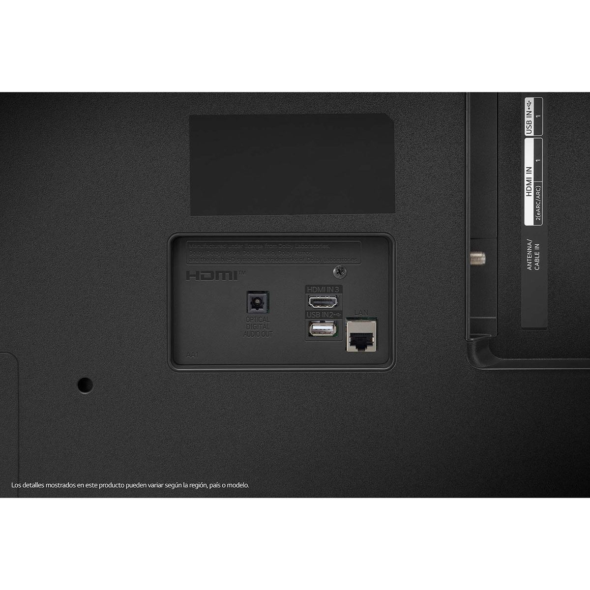 Pantalla LG UHD TV AI ThinQ 55 Pulgadas 4K SMART TV