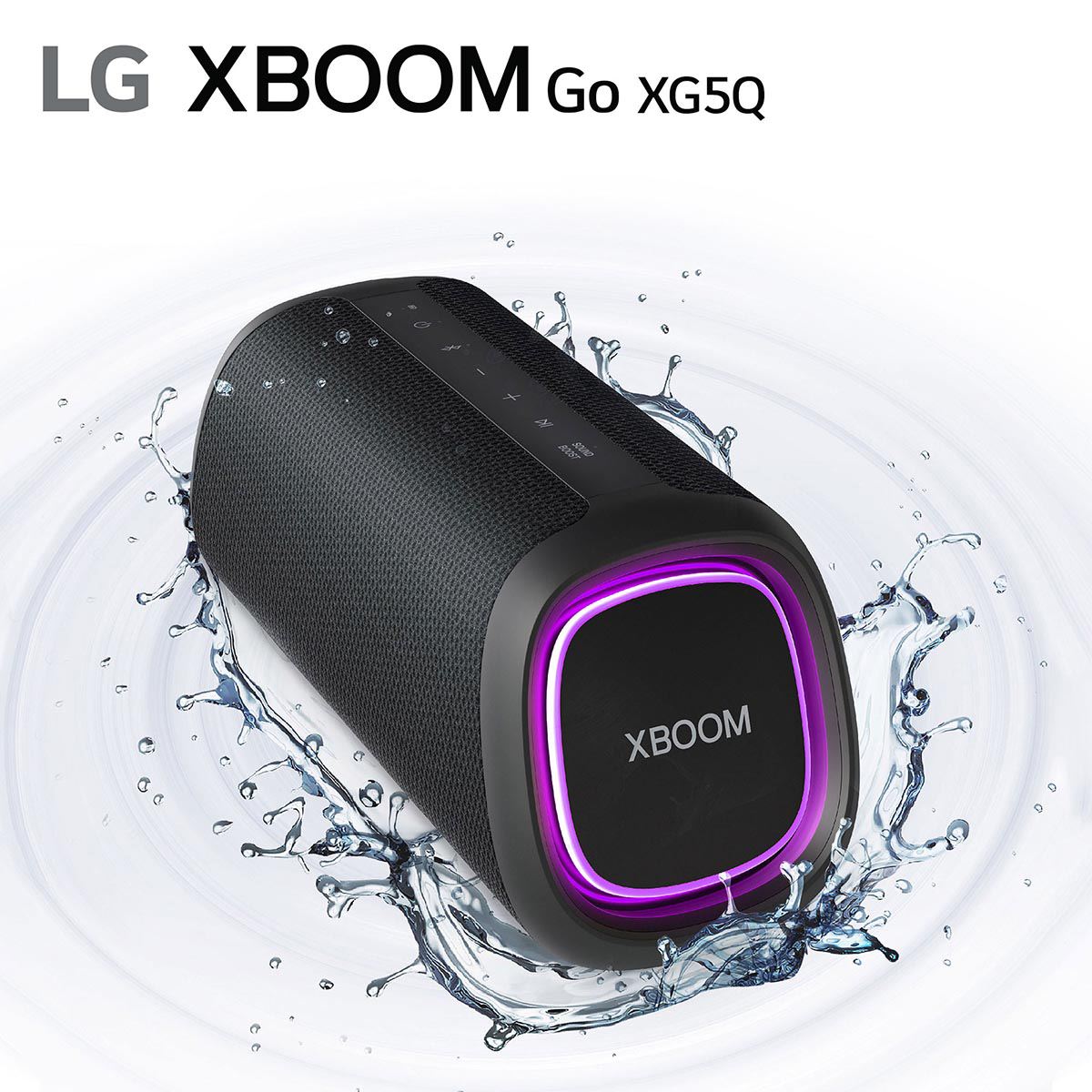 Bocina LG XBOOM Go XG5 negra