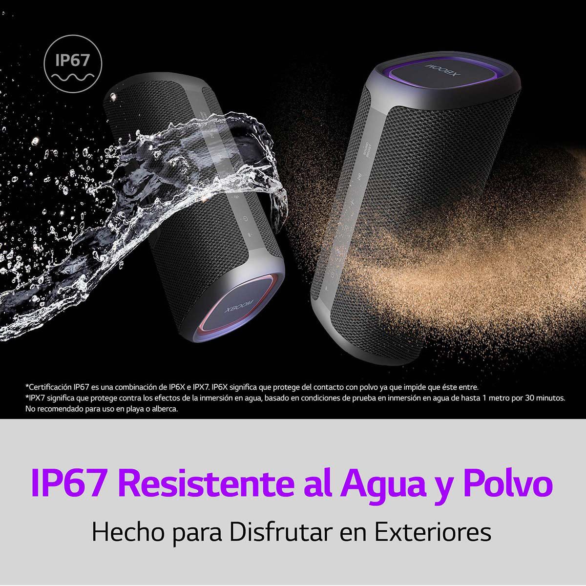 Bocina LG XBOOM Go XG5 negra