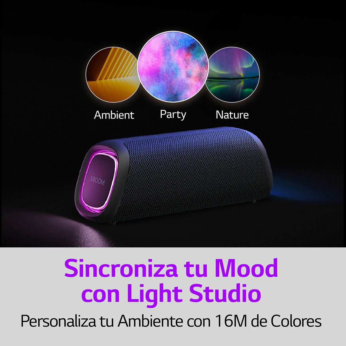 Bocina LG XBOOM Go XG5 negra