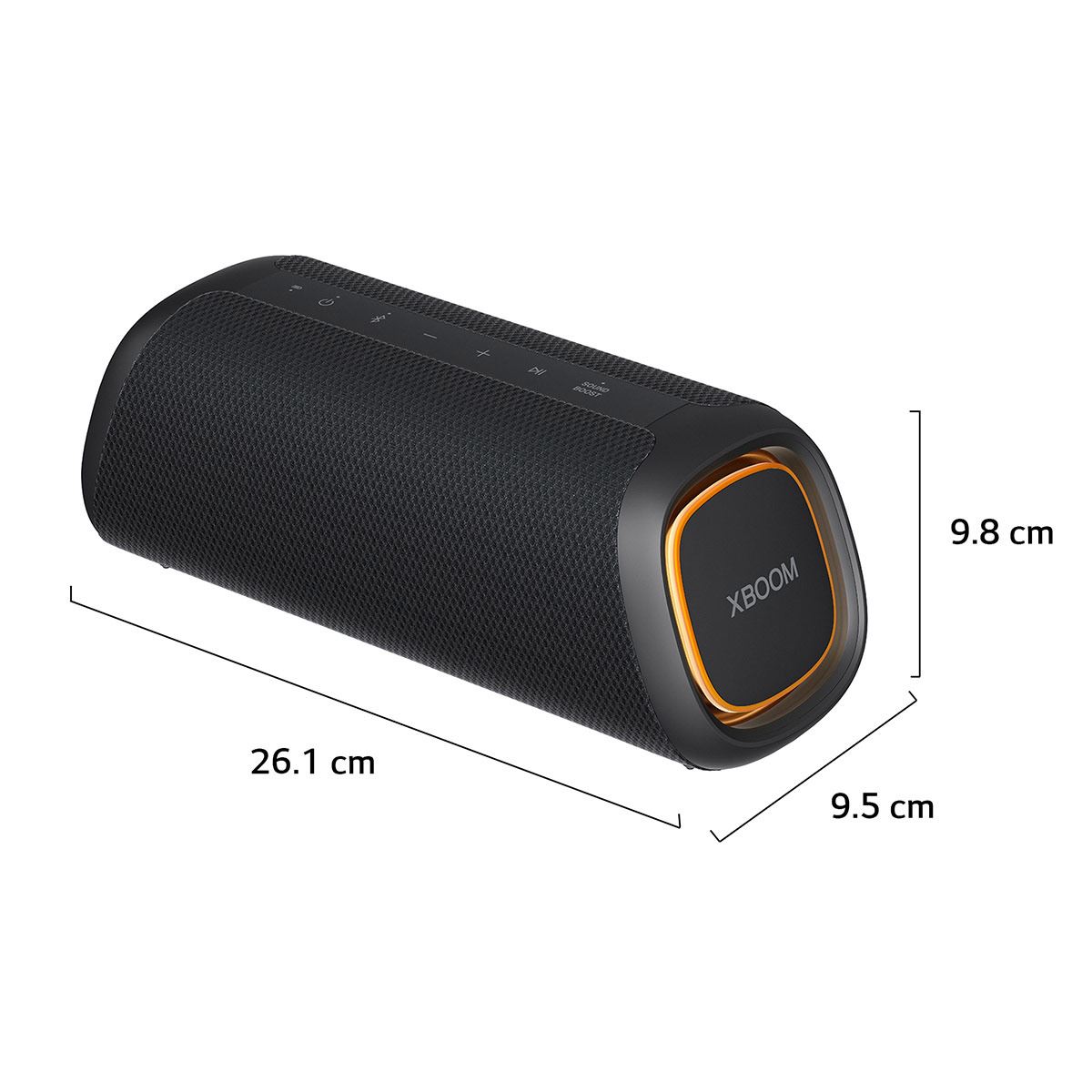 Bocina LG XBOOM Go XG7 negra