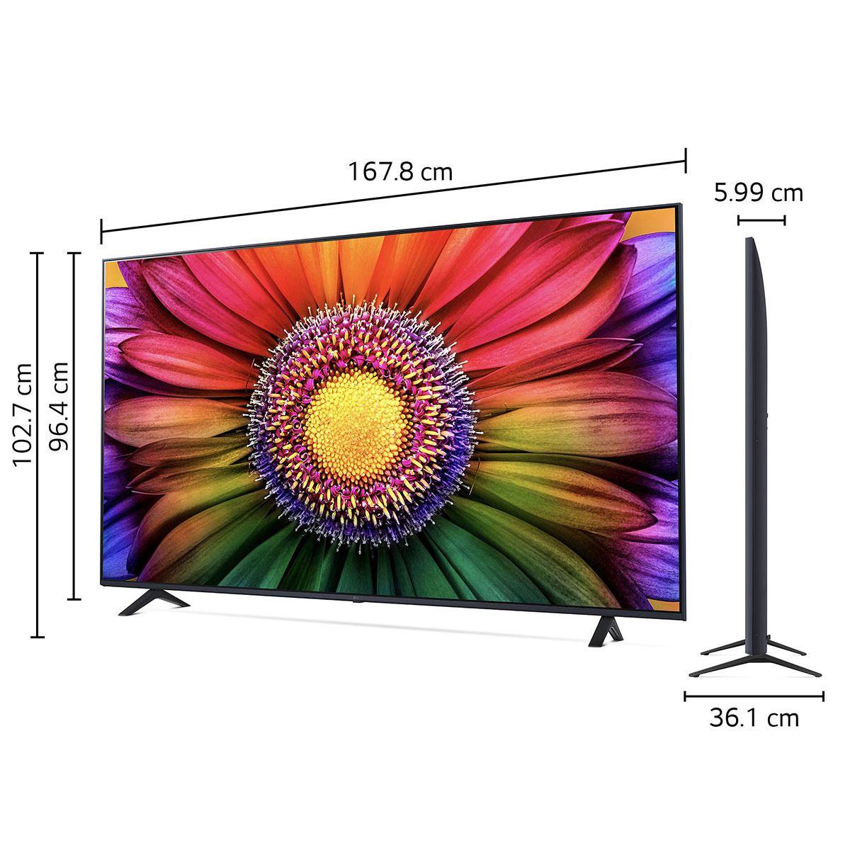 Pantalla LG 75 pulgadas 4k UHD 75ur8750psa