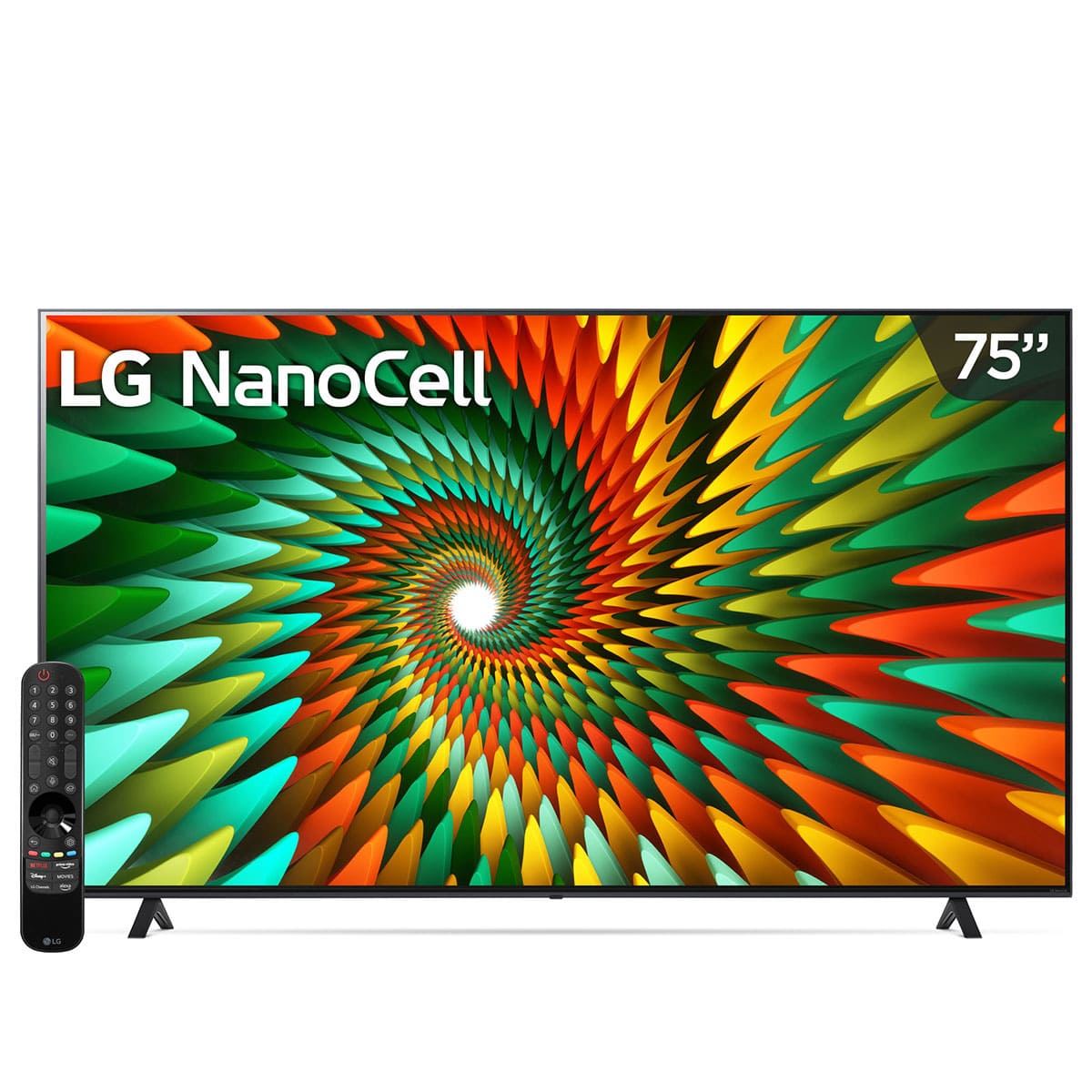 Pantalla LG 75 pulgadas 4K 75NANO77SRA