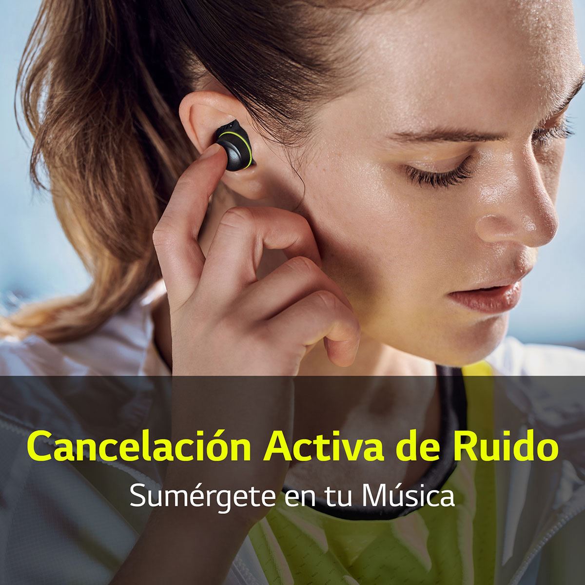 Audífonos LG Tone Free TF7 TWS negro