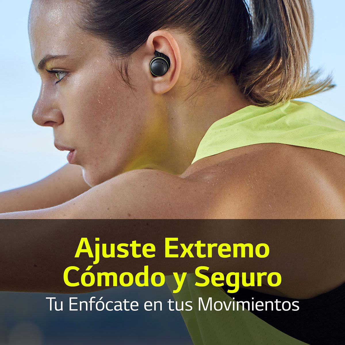 Audífonos LG Tone Free TF7 TWS negro