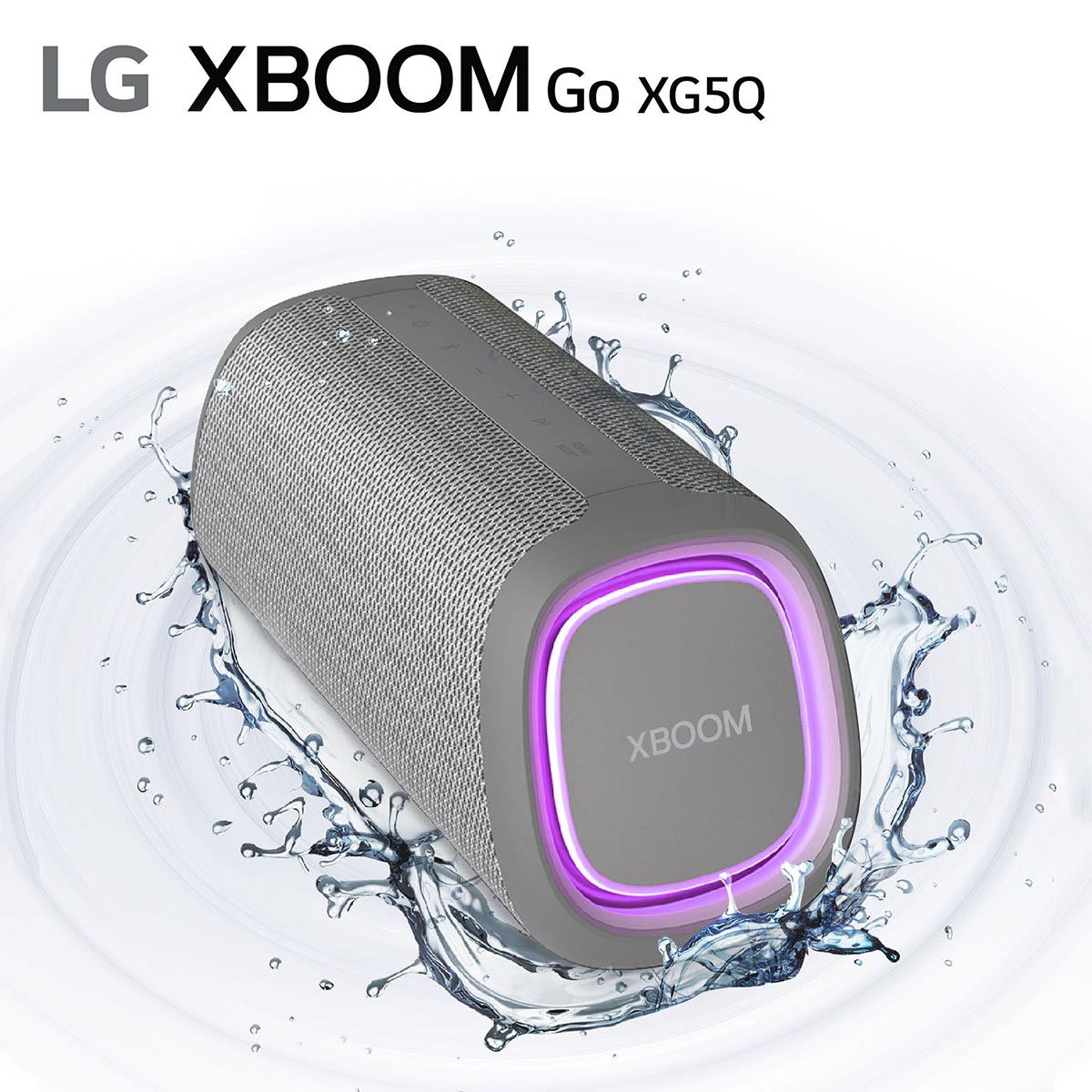 Bocina LG XBOOM Go XG5 gris