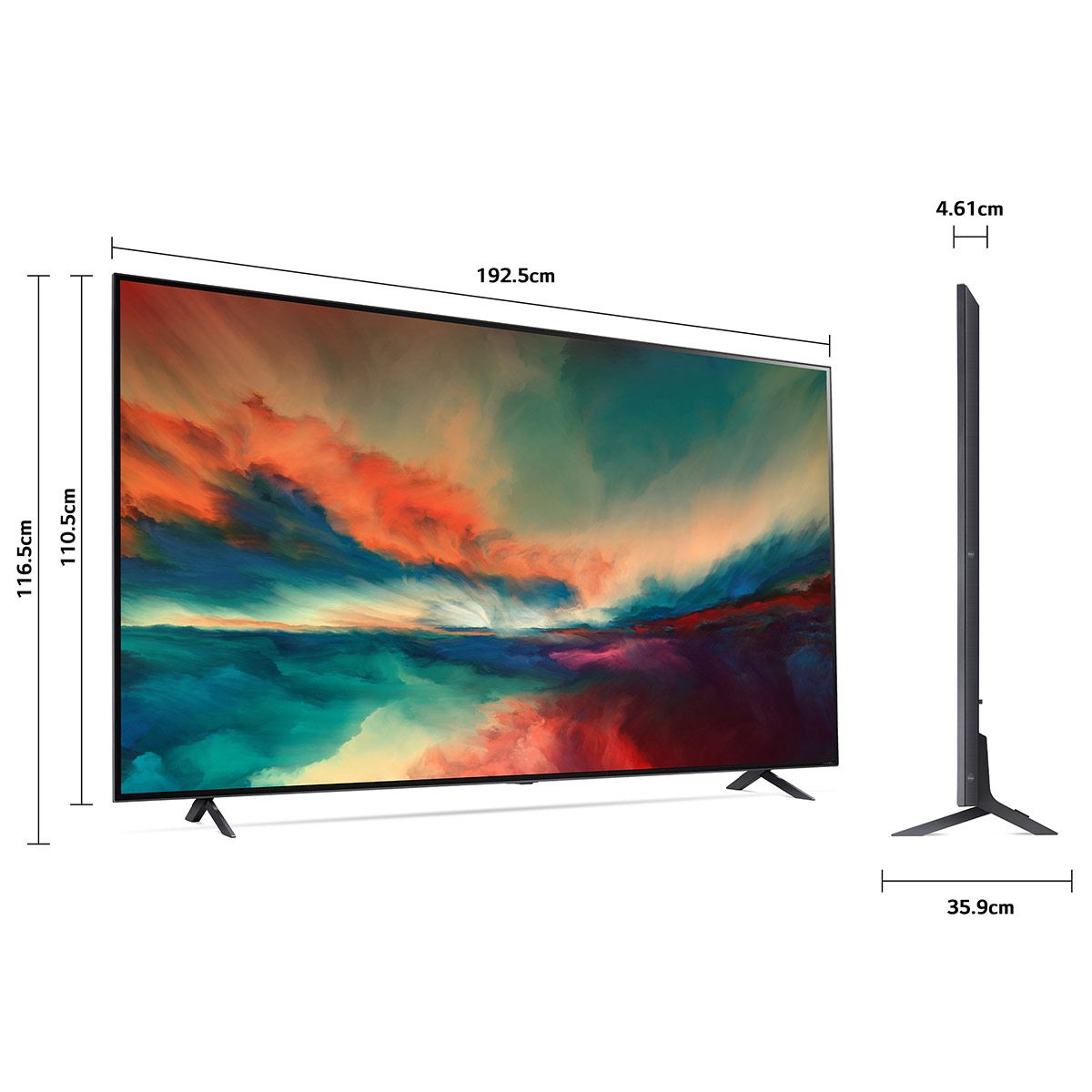 Pantalla LG 86 pulgadas QNED 4K 86QNED85SRA