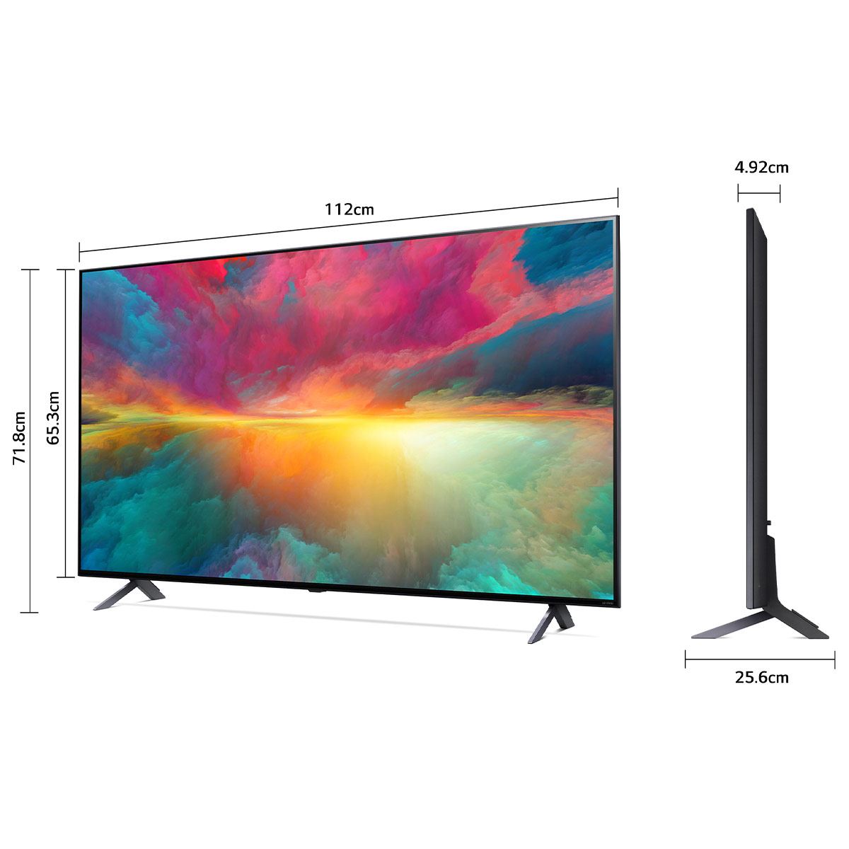 Pantalla LG 50 pulgadas 4K ThinQ 50QNED75SRA