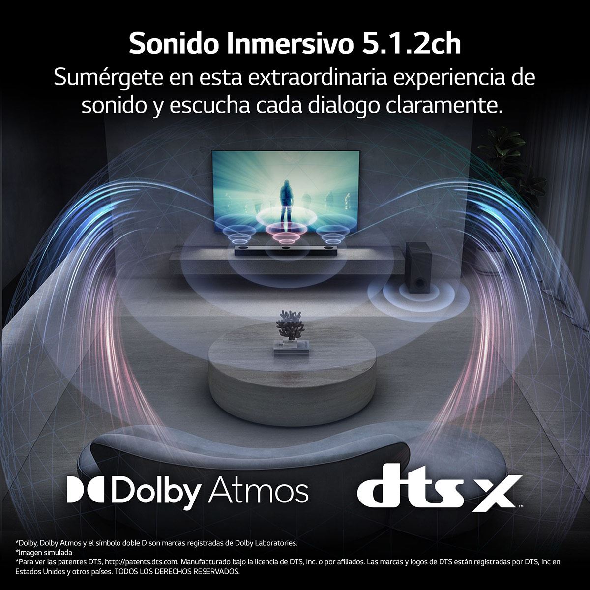 Barra de sonido LG S75QR