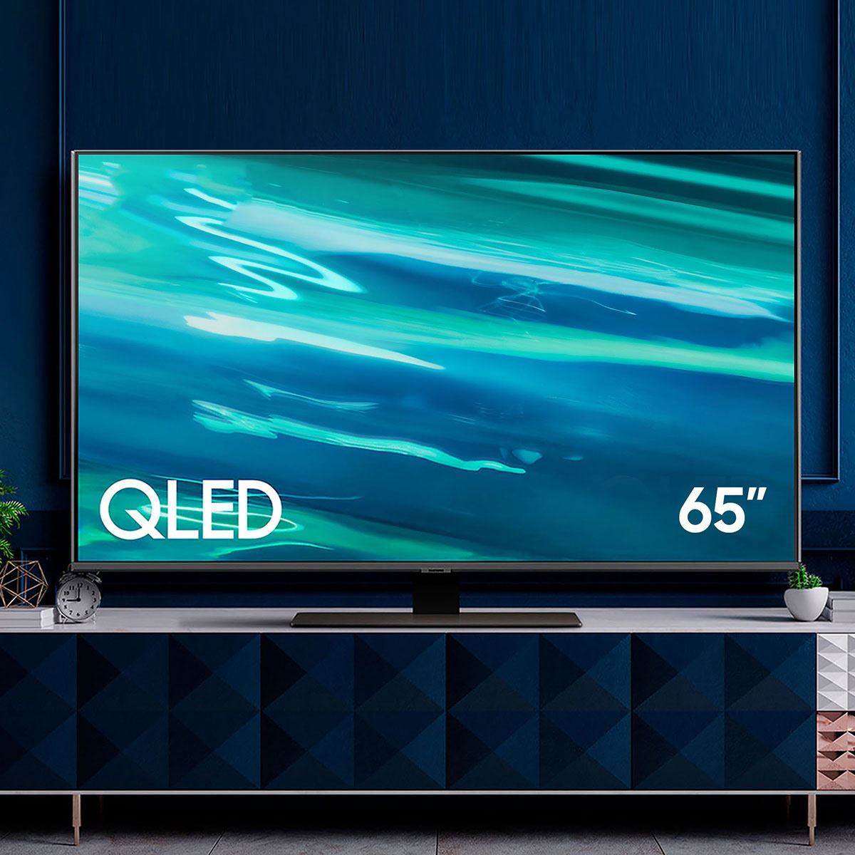 Pantalla QLED Samsung 65 Ultra HD 4K Smart TV QN65Q80AAFXZX