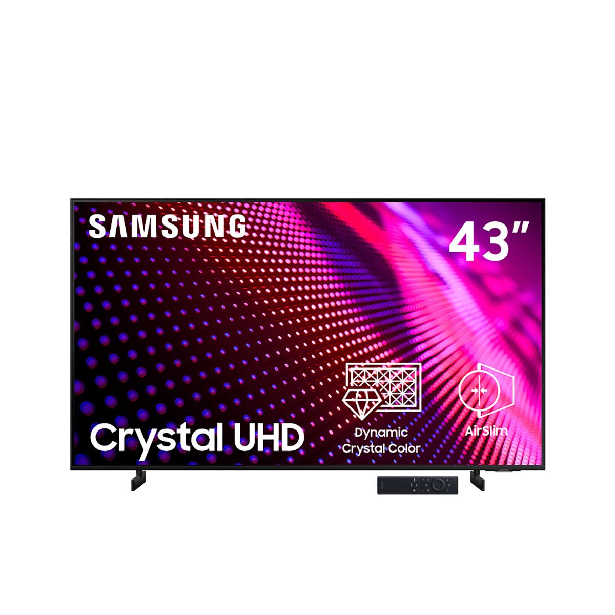 Pantalla Samsung 43 Pulgadas LED 4K UN43AU8000FXZX