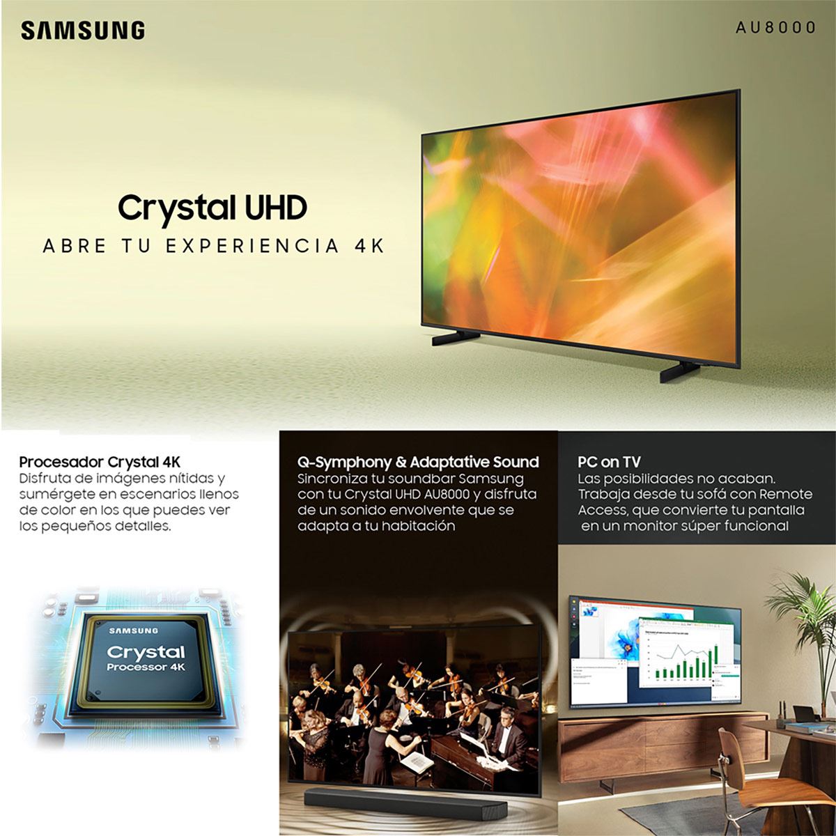 Pantalla LED Samsung 60 pulgadas 4K