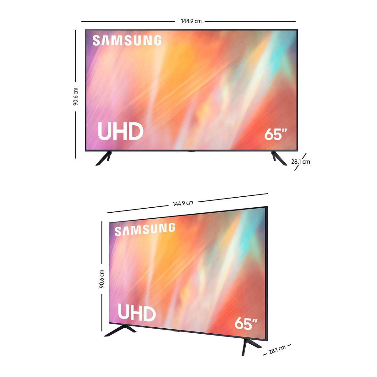 Pantalla Samsung 65 Pulgadas UN65AU7000FXZX