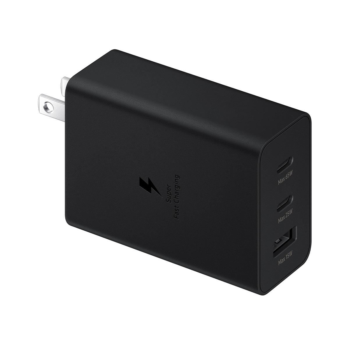 Cargador Samsung Carga Superrápida 65W Tipo C Negro