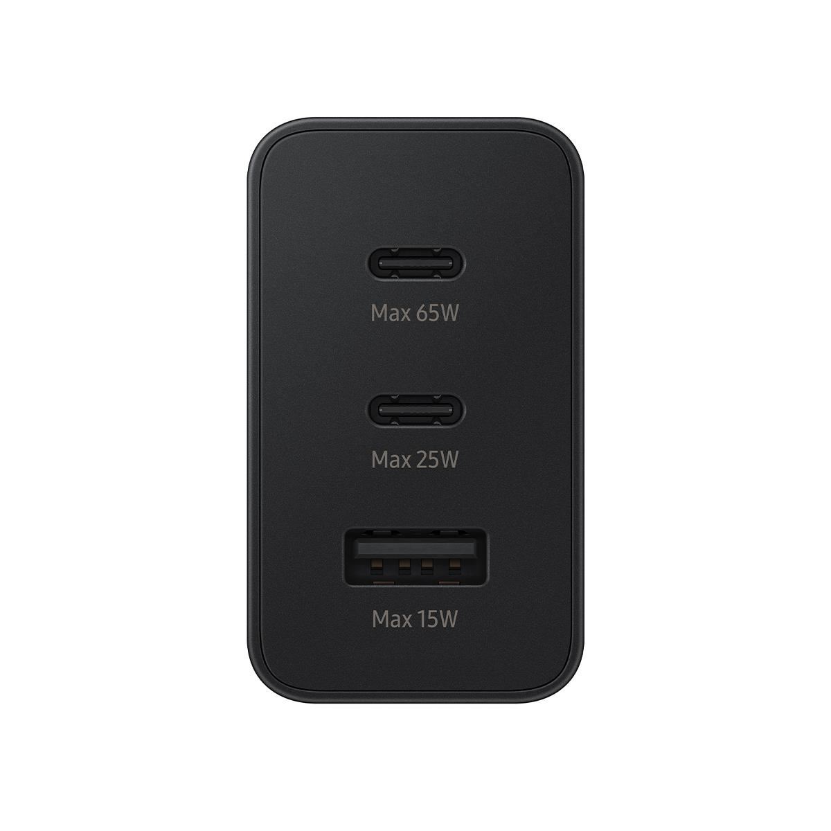 Cargador Samsung Carga Superrápida 65W Tipo C Negro