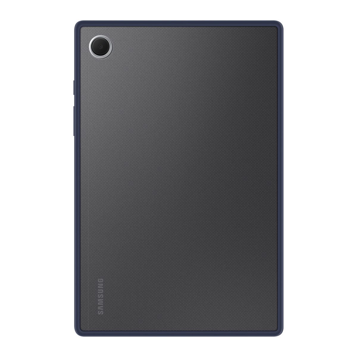 Funda clear edge cover Galaxy Tab A8 color azul