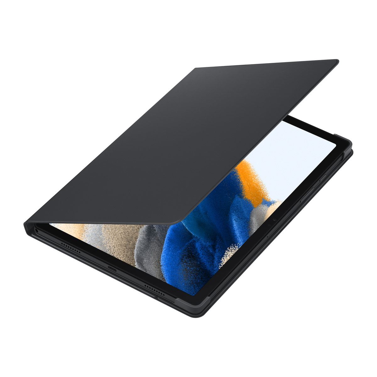 Funda book cover Galaxy tab A8 color gris