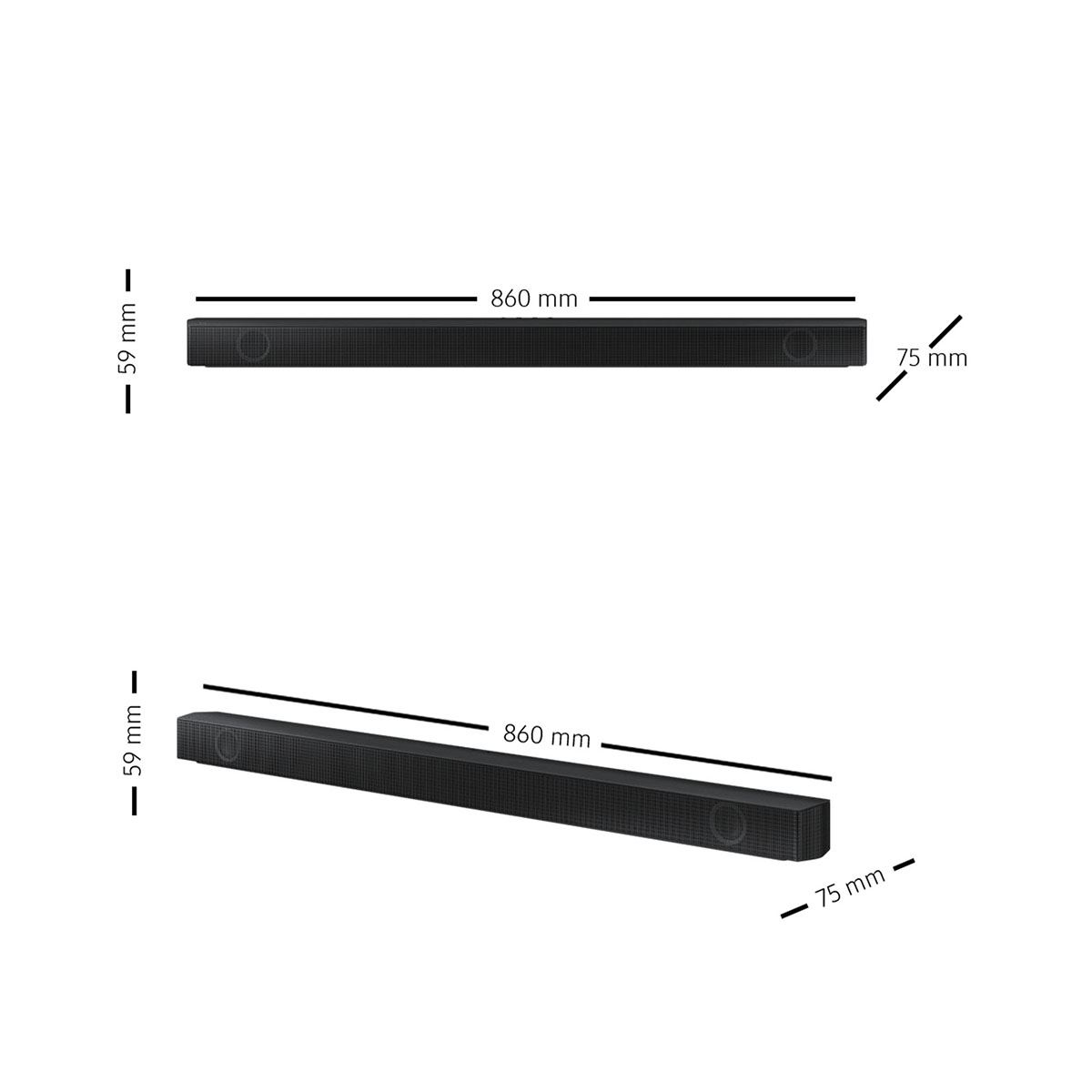 Barra de sonido Samsung hw-b550/zx