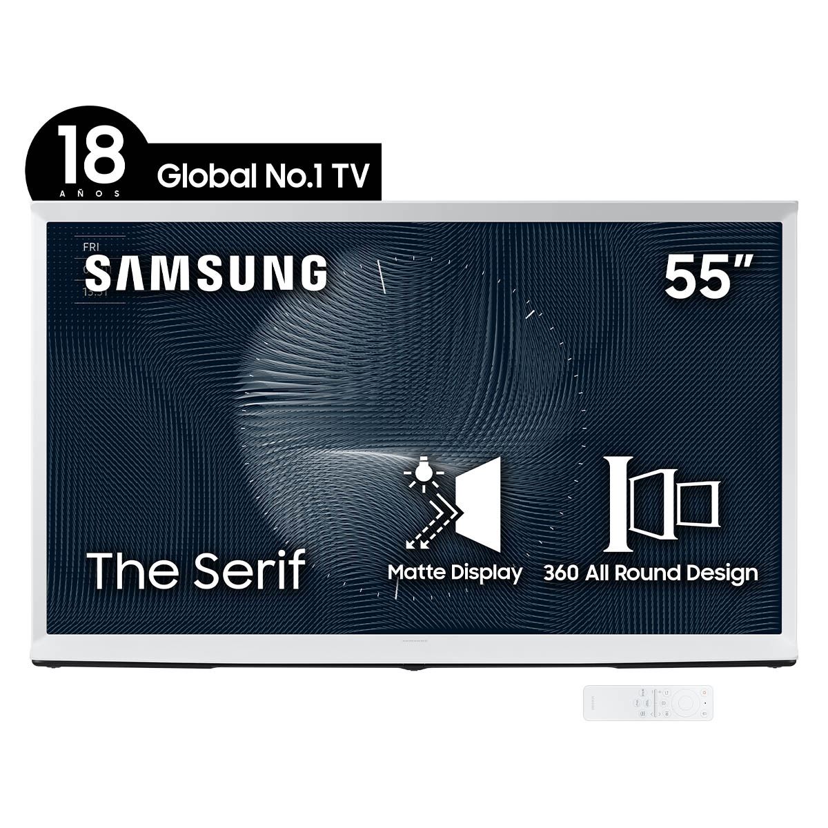 Pantalla Samsung 55 pulgadas 4K QLED SERIF