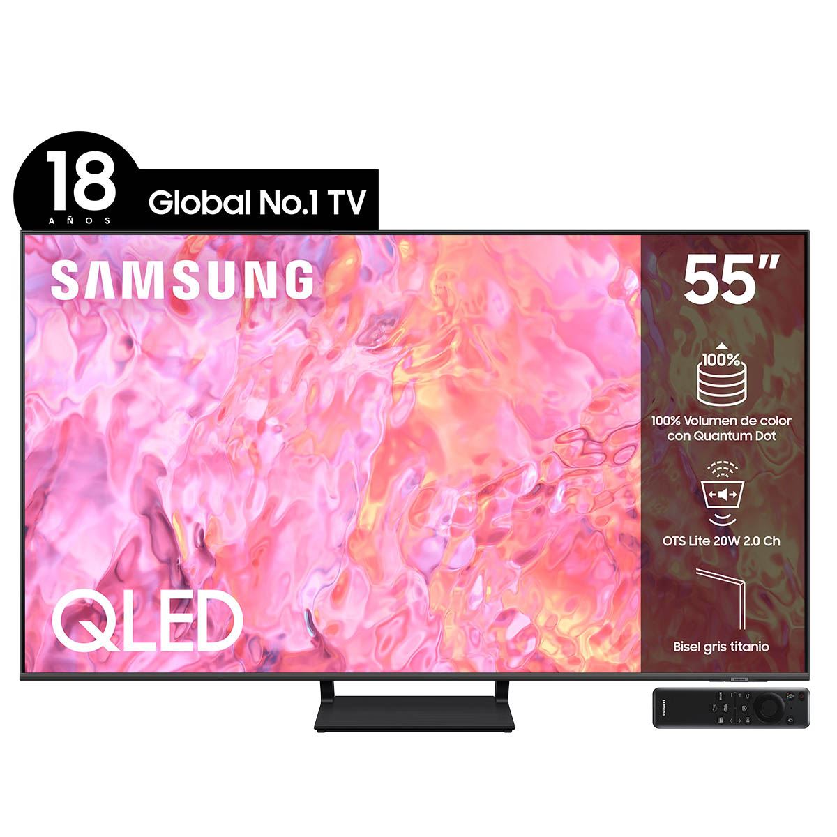 Pantalla Samsung 55 pulgadas QLED QN55Q65CAF