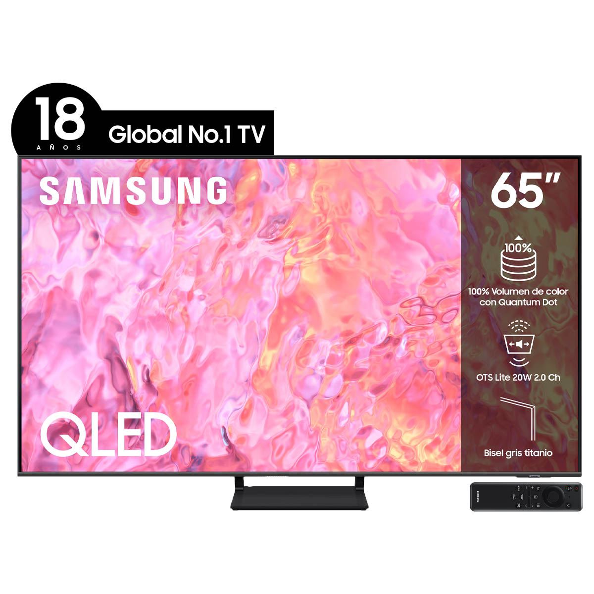 Pantalla Samsung 65 pulgadas QLED QN65Q65CAF