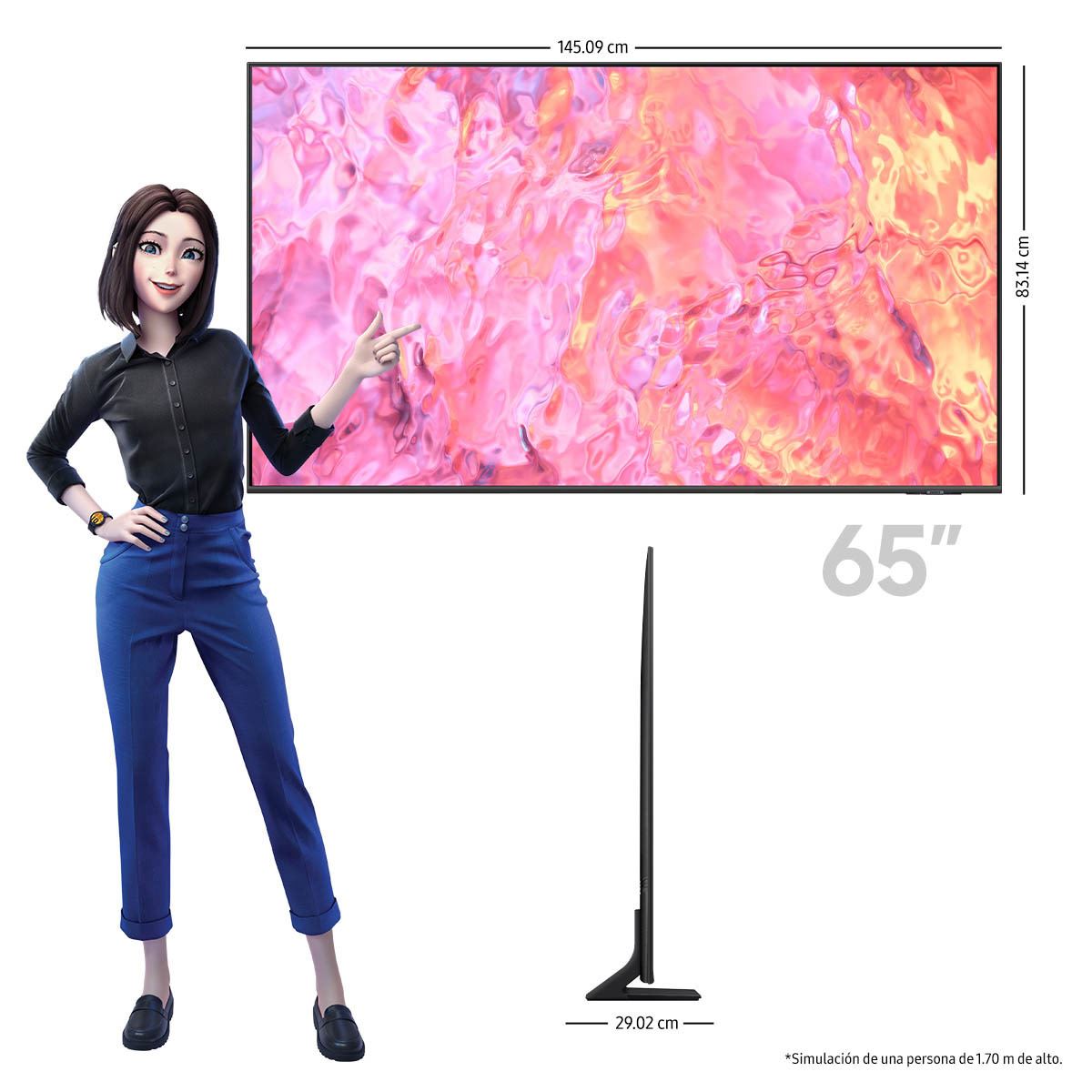 Pantalla Samsung 65 pulgadas QLED QN65Q65CAF