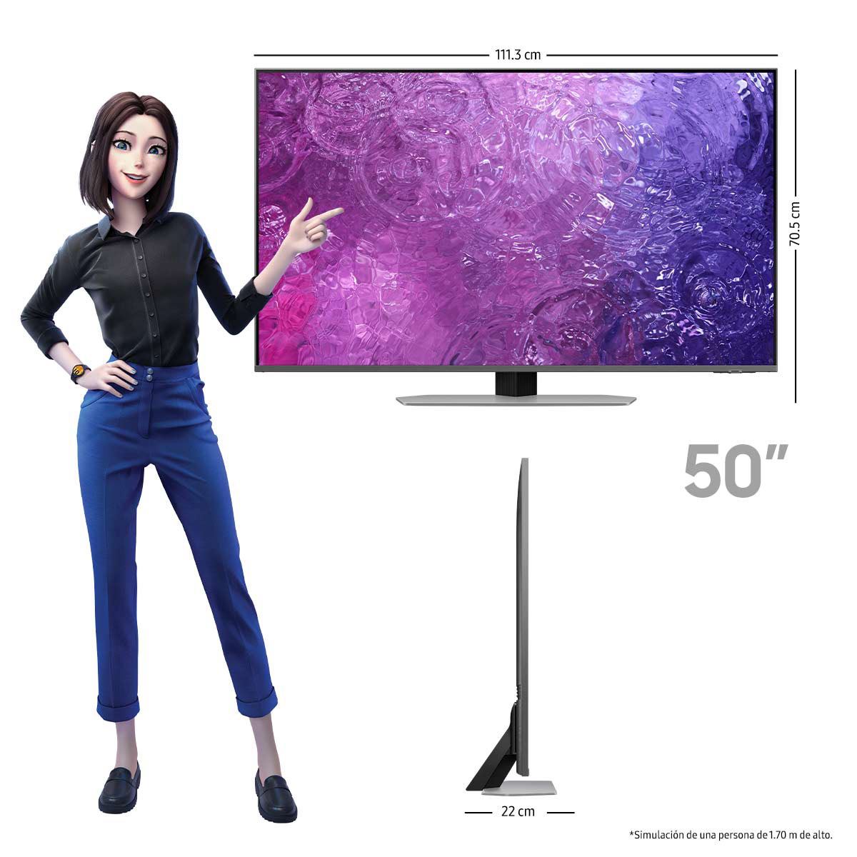 Pantalla Samsung 50 pulgadas NEO QN50QN90CAF