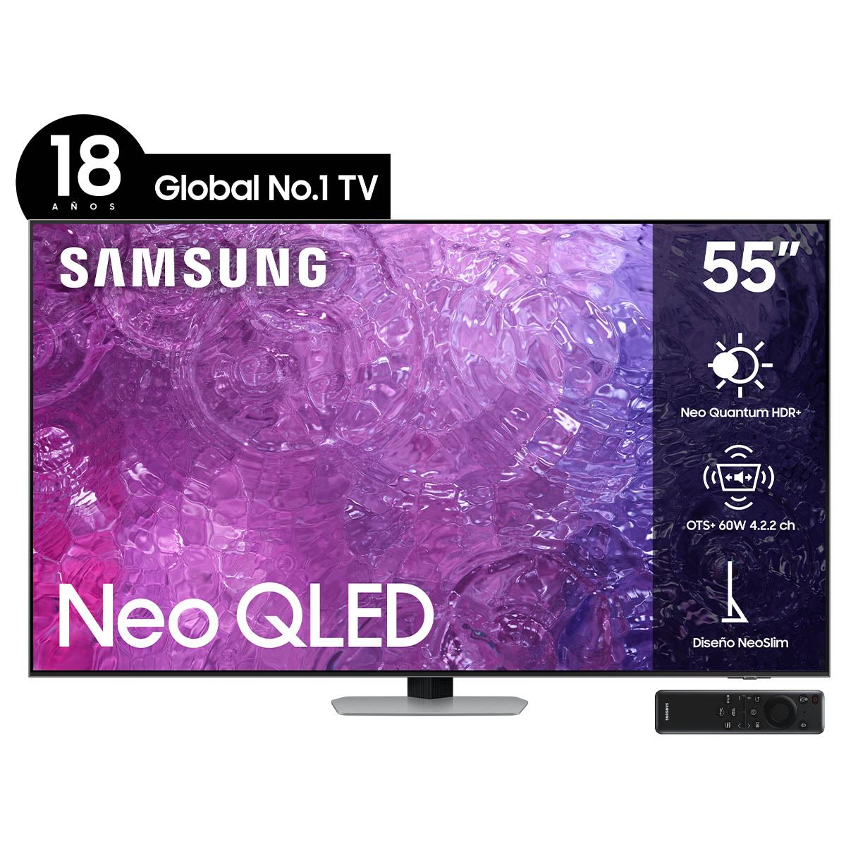 Pantalla Samsung 55 pulgadas NEO QN55QN90CAF