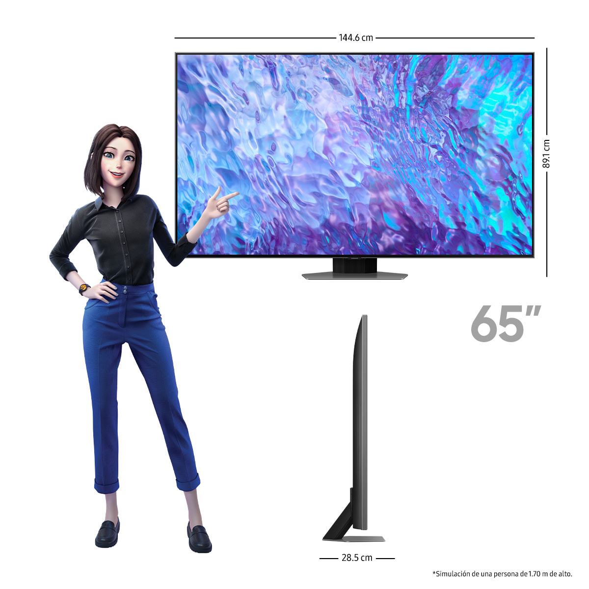 Pantalla Samsung 65 pulgadas QLED QN65Q80CAF