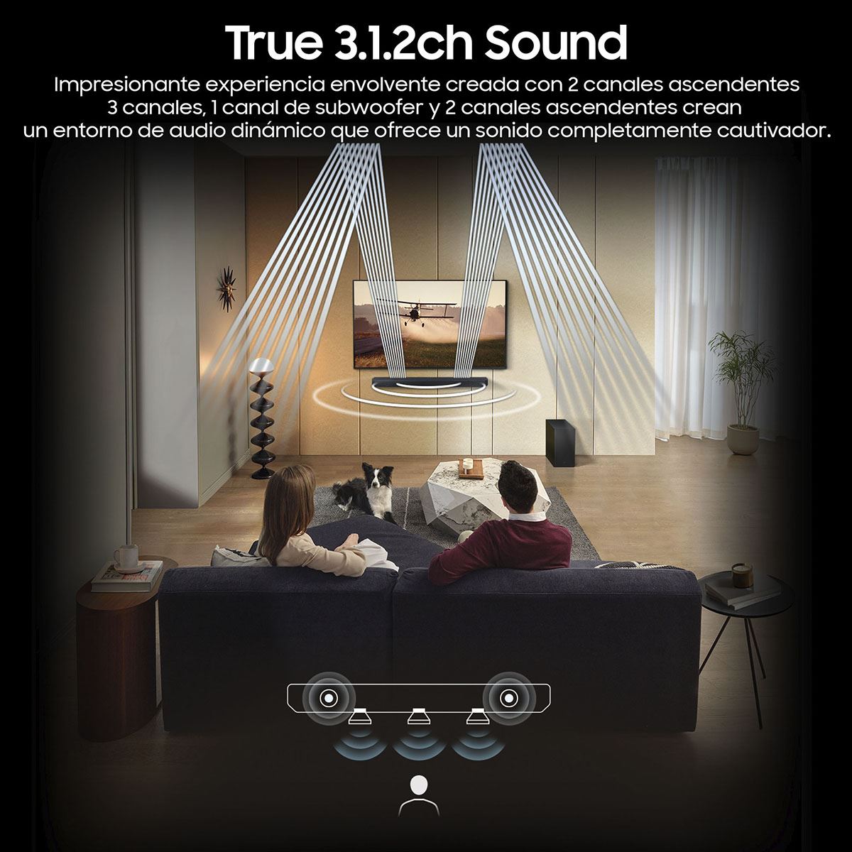 Barra de sonido Samsung HW-Q600C/ZX
