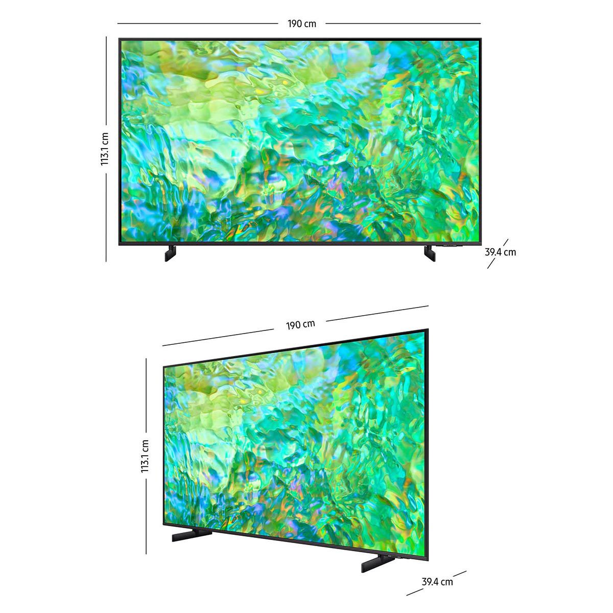 Pantalla Samsung 85 pulgadas 4K UN85CU8000FX