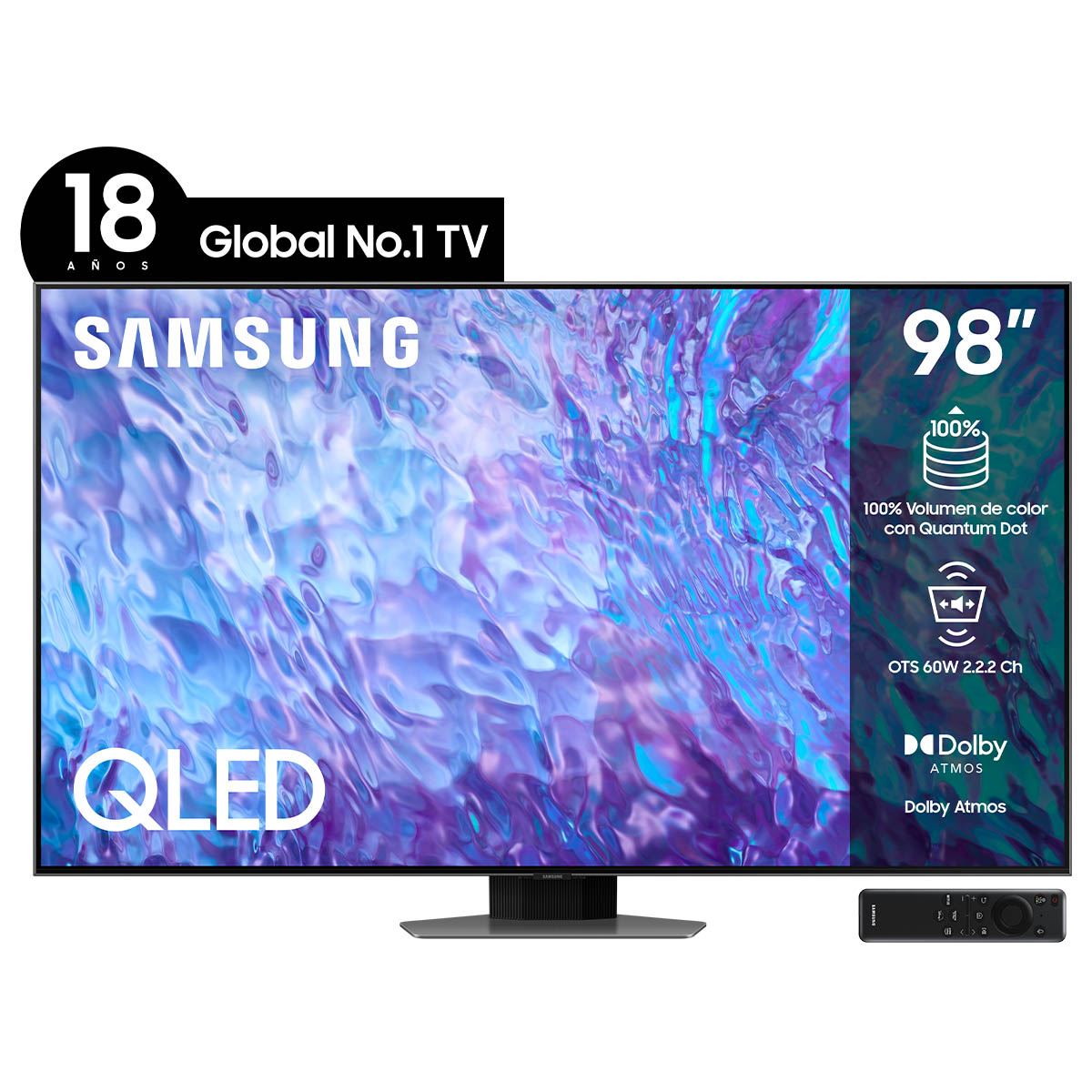 Pantalla Samsung 98 pulgadas 4K Qled qn98q80caf