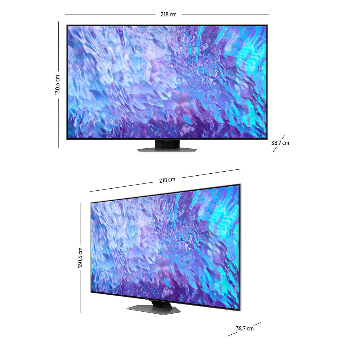 Pantalla Samsung 98 pulgadas 4K Qled qn98q80caf