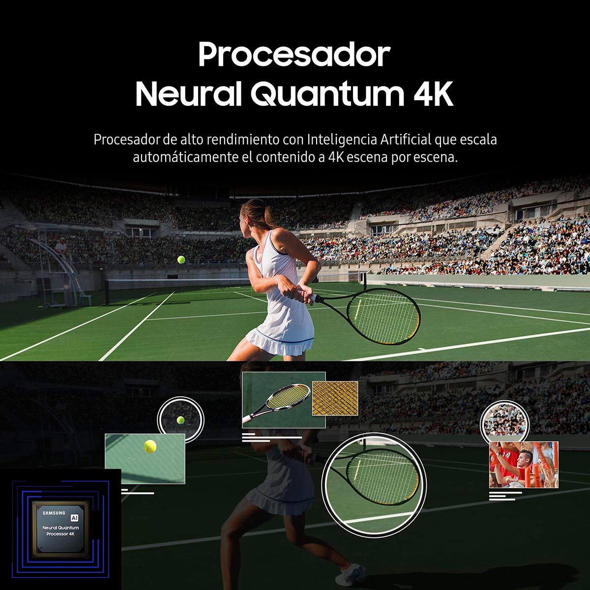 Pantalla Samsung 98 pulgadas 4K Qled qn98q80caf