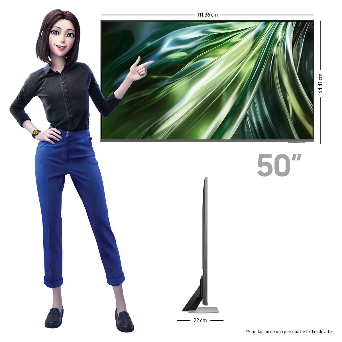 Pantalla Samsung 50 Pulgadas 4K NEO QLED QN50QN90DAF