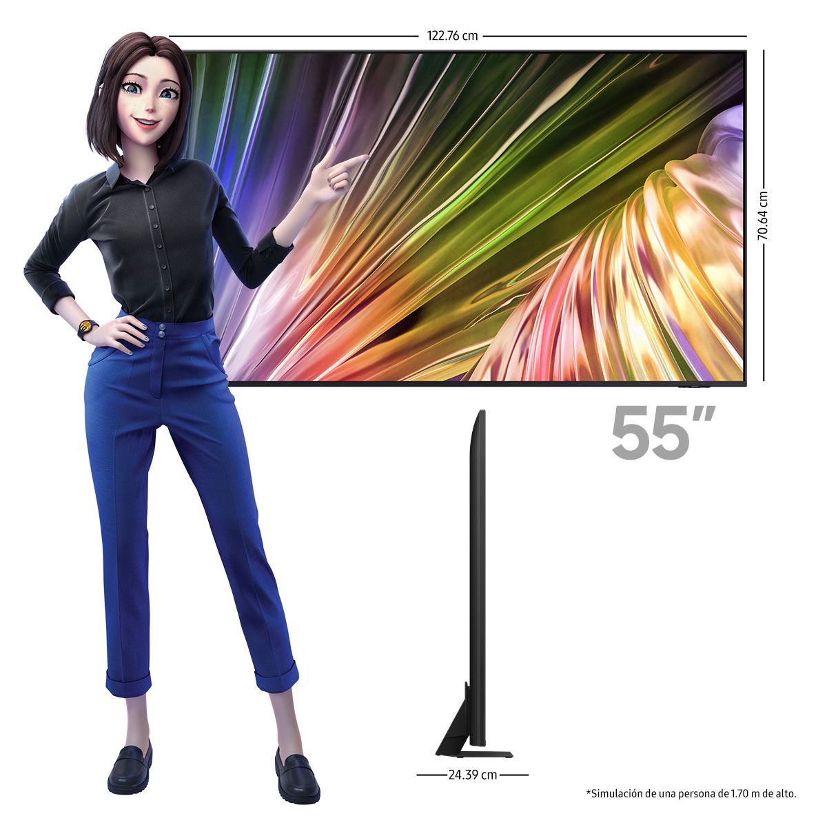 Pantalla Samsung 55 Pulgadas 4K NEO QLED QN55QN85DBF