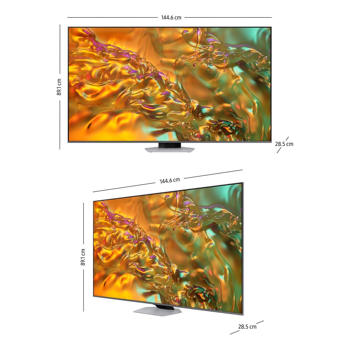 Pantalla Samsung 65 Pulgadas QLED QN65Q80DAF