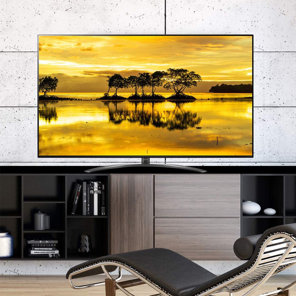 Pantalla LG NanoCell TV AI ThinQ 4K 55" 55SM9000PUA