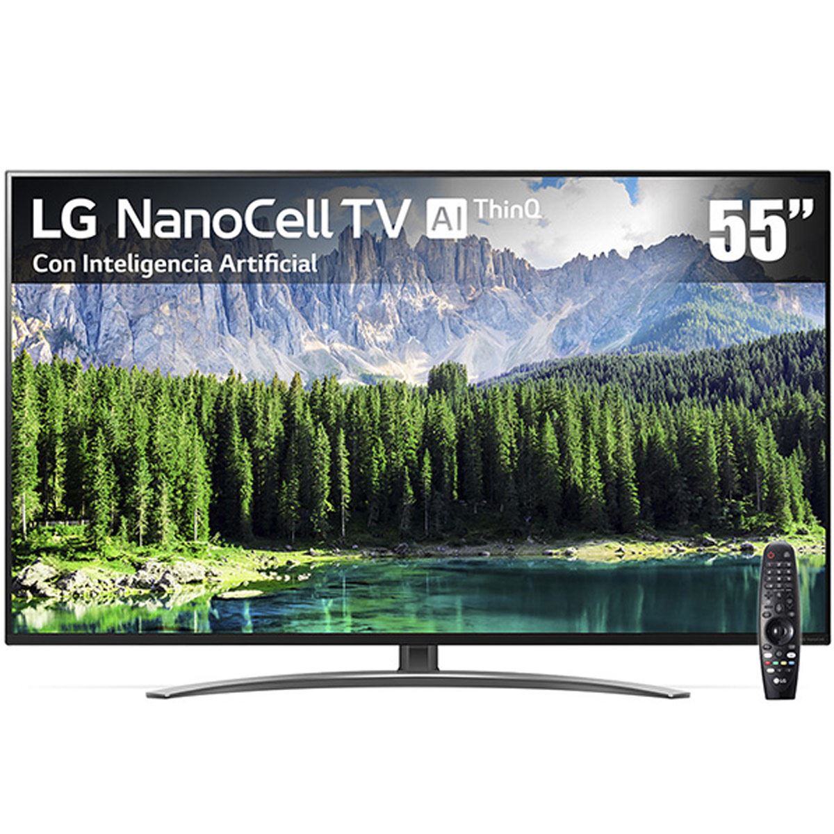 Pantalla LG NanoCell TV AI ThinQ 4K 55" 55SM8600PUA