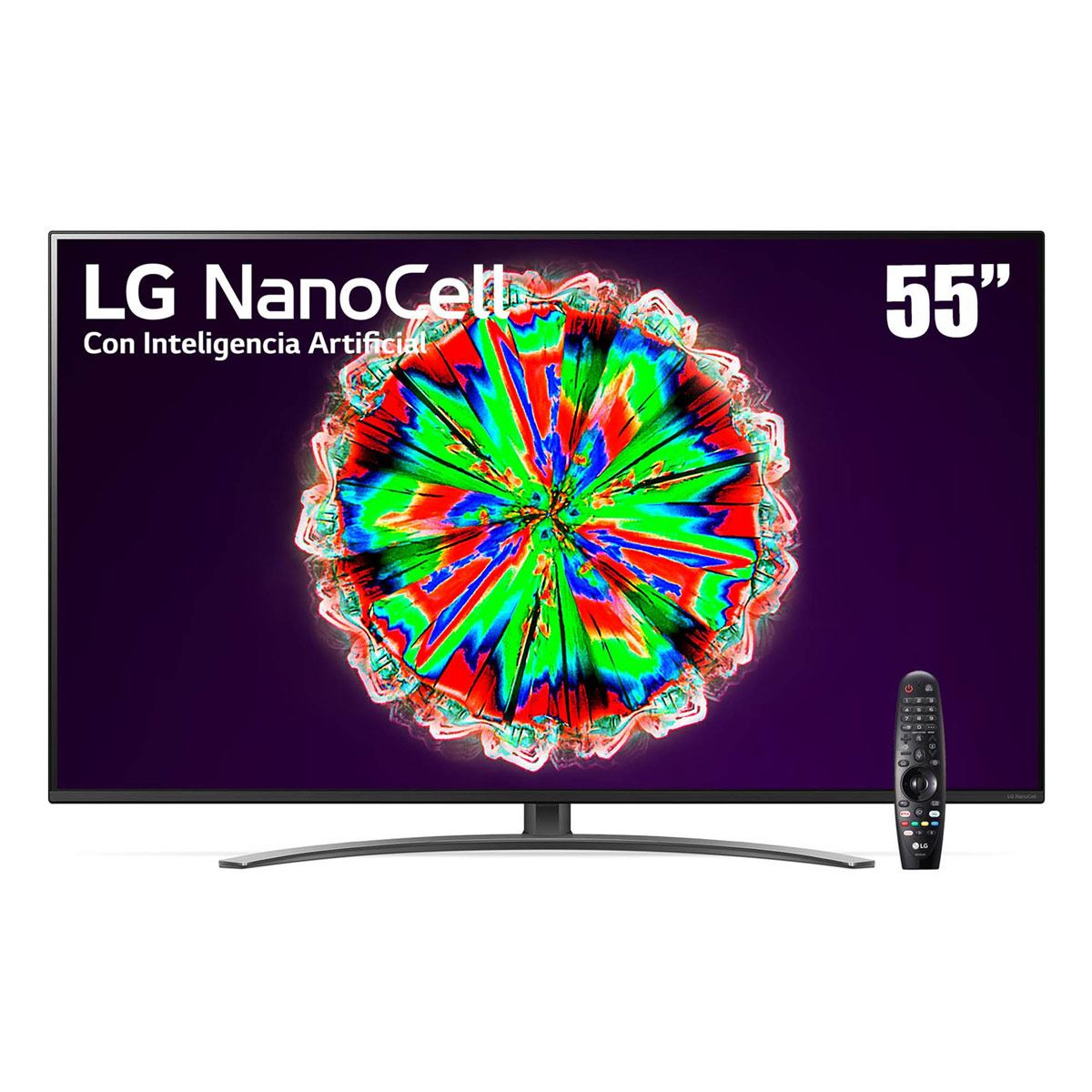 Pantalla LG NanoCell TV AI ThinQ 4K 55" 55NANO81UNA
