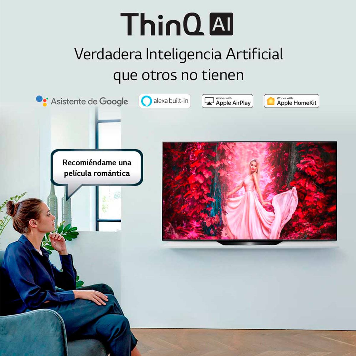 Pantalla LG OLED TV AI ThinQ 4K 65" OLED65BXPUA