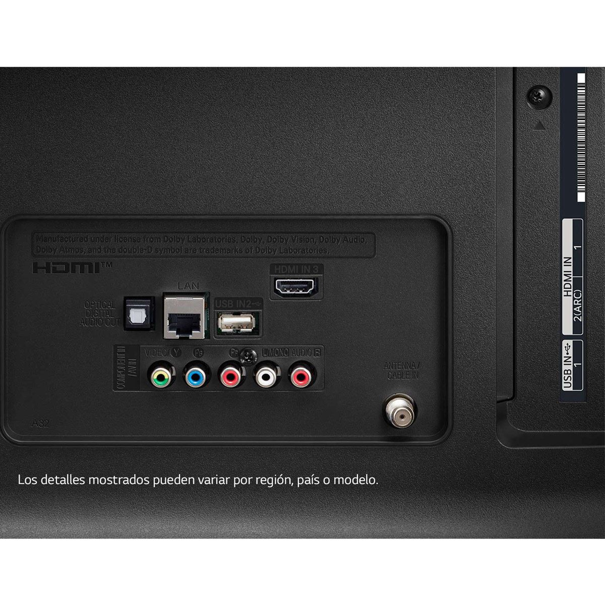 Pantalla LG UHD TV AI ThinQ 4K 65" 65UN7300PUC